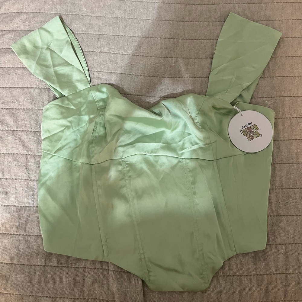 Princess Polly Satin Corset Top